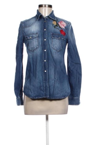 Cămașă de femei 7 For All Mankind, Mărime XS, Culoare Albastru, Preț 985,56 Lei