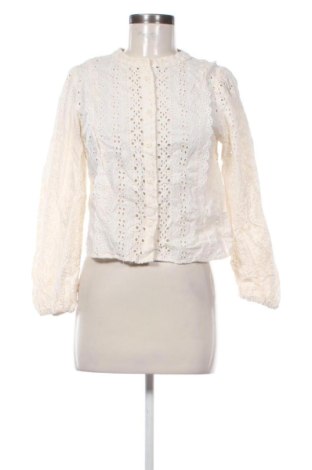 Cămașă de femei Zara, Mărime M, Culoare Ecru, Preț 85,99 Lei, #136036570