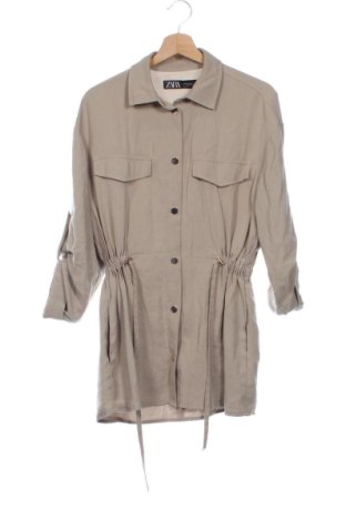 Dámská košile  Zara, Velikost XS, Barva Béžová, Cena  283,00 Kč