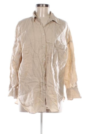 Cămașă de femei Zara, Mărime M, Culoare Bej, Preț 85,99 Lei