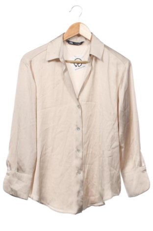 Damenbluse Zara, Größe XS, Farbe Beige, Preis € 10,99
