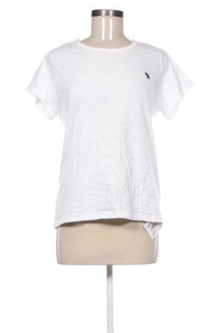 Damen T-Shirt Abercrombie & Fitch, Größe L, Farbe Weiß, Preis € 12,99