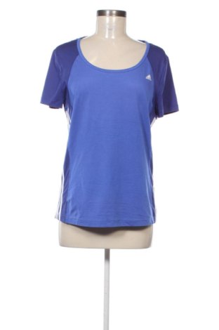 Γυναικείο t-shirt Adidas, Μέγεθος M, Χρώμα Μπλέ, Τιμή 16,99 €