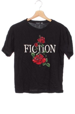Damen T-Shirt Bershka, Größe XS, Farbe Schwarz, Preis 7,99 €