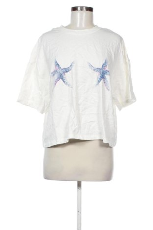 Дамска тениска Bershka, Размер M, Цвят Бял, Цена 9,20 €