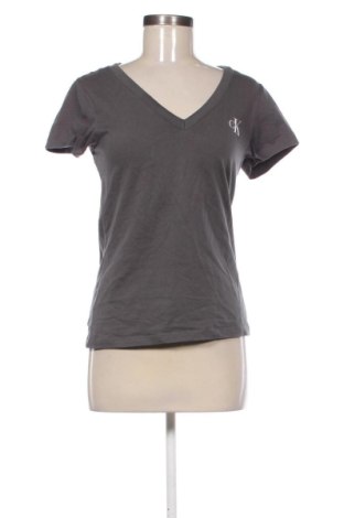 Damen T-Shirt Calvin Klein Jeans, Größe S, Farbe Grau, Preis € 22,99