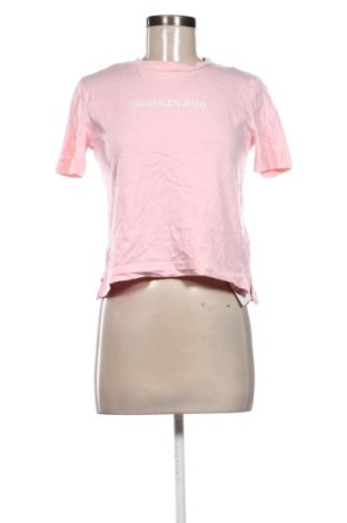 Дамска тениска Calvin Klein Jeans, Размер S, Цвят Розов, Цена 17,89 €