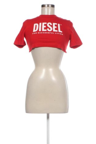 Dámske tričko Diesel, Veľkosť XS, Farba Červená, Cena  41,95 €