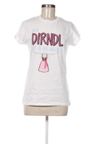 Дамска тениска Gildan, Размер L, Цвят Бял, Цена 9,20 €