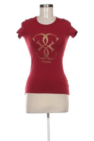 Damski T-shirt Guess, Rozmiar XS, Kolor Czerwony, Cena 101,81 zł