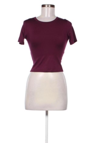 Damski T-shirt H&M, Rozmiar XS, Kolor Fioletowy, Cena 45,99 zł