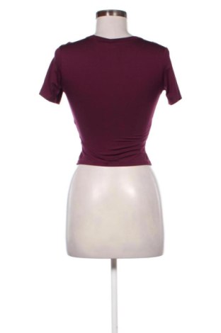 Damski T-shirt H&M, Rozmiar XS, Kolor Fioletowy, Cena 45,99 zł