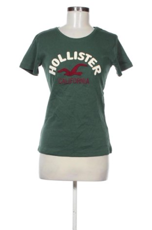 Дамска тениска Hollister, Размер M, Цвят Зелен, Цена 9,71 €