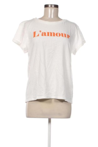 Damski T-shirt Holly & Whyte By Lindex, Rozmiar M, Kolor Biały, Cena 45,99 zł