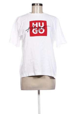 Tricou de femei Hugo Boss, Mărime M, Culoare Alb, Preț 203,32 Lei