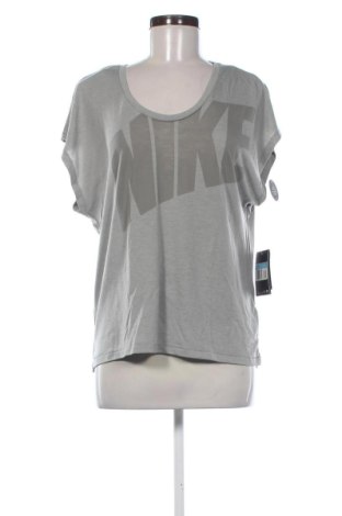 Γυναικείο t-shirt Nike, Μέγεθος L, Χρώμα Γκρί, Τιμή 32,00 €