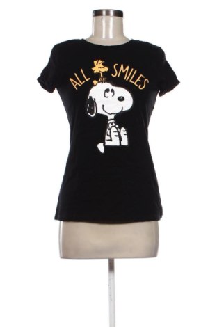 Tricou de femei Peanuts, Mărime M, Culoare Negru, Preț 53,99 Lei