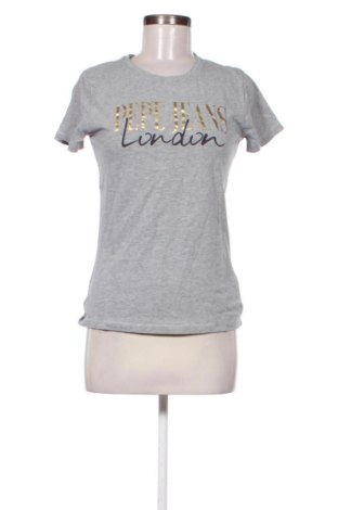 Damen T-Shirt Pepe Jeans, Größe M, Farbe Grau, Preis 17,99 €