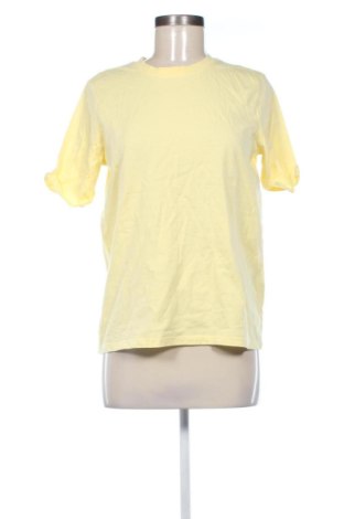 Дамска тениска Pieces, Размер M, Цвят Жълт, Цена 7,66 €