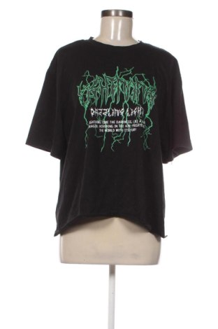 Tricou de femei Romwe, Mărime XL, Culoare Negru, Preț 45,99 Lei