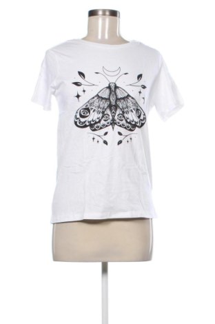 Damski T-shirt Sinsay, Rozmiar S, Kolor Biały, Cena 46,25 zł