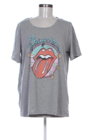 Γυναικείο t-shirt The Rolling Stones, Μέγεθος XL, Χρώμα Γκρί, Τιμή 11,99 €
