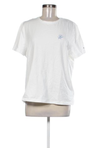 Damski T-shirt Tommy Hilfiger, Rozmiar XL, Kolor Biały, Cena 219,70 zł