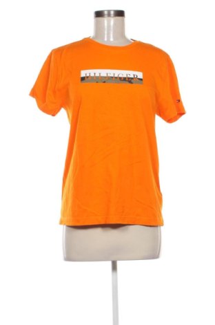 Γυναικείο t-shirt Tommy Hilfiger, Μέγεθος M, Χρώμα Πορτοκαλί, Τιμή 21,99 €