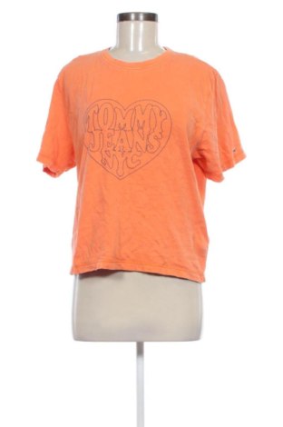 Tricou de femei Tommy Jeans, Mărime L, Culoare Portocaliu, Preț 107,99 Lei