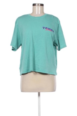 Tricou de femei Tommy Jeans, Mărime L, Culoare Verde, Preț 130,33 Lei