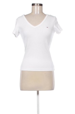 Női póló Tommy Jeans, Méret S, Szín Fehér, Ár 9 512 Ft