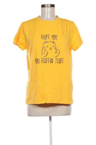 Дамска тениска Unbranded, Размер XL, Цвят Жълт, Цена 9,20 €
