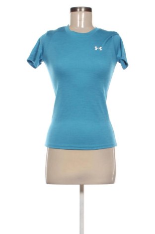 Damski T-shirt Under Armour, Rozmiar XS, Kolor Niebieski, Cena 72,99 zł