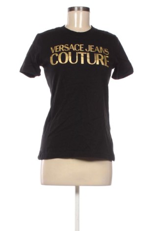 Damski T-shirt Versace Jeans, Rozmiar L, Kolor Czarny, Cena 182,99 zł