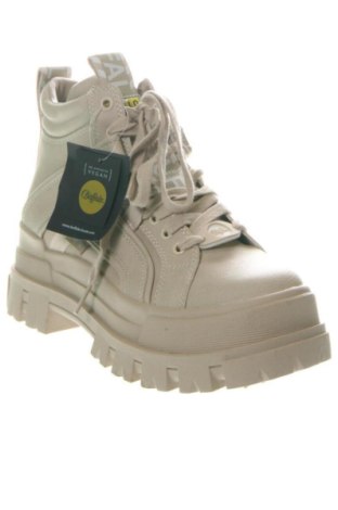 Damen Stiefeletten Buffalo, Größe 36, Farbe Beige, Preis 107,99 €