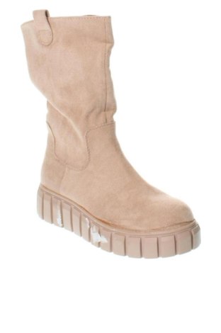 Damen Stiefeletten Lucky shoes, Größe 37, Farbe Beige, Preis 63,99 €