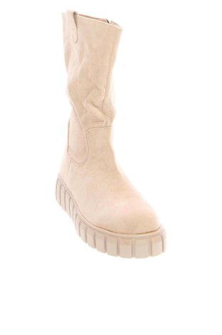 Дамски боти Lucky shoes, Размер 40, Цвят Бежов, Цена 73,11 €