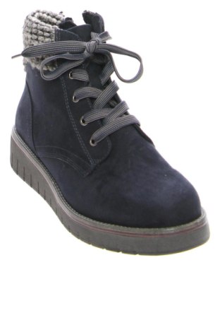 Botine de damă Marco Tozzi, Mărime 39, Culoare Albastru, Preț 443,99 Lei