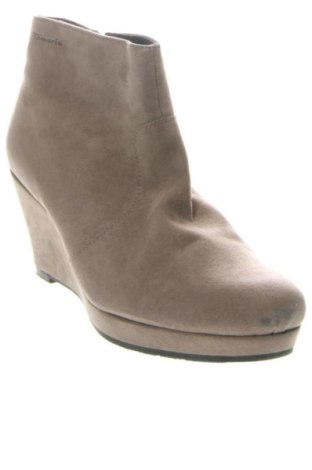 Γυναικεία μποτάκια Tamaris, Μέγεθος 41, Χρώμα  Μπέζ, Τιμή 58,99 €