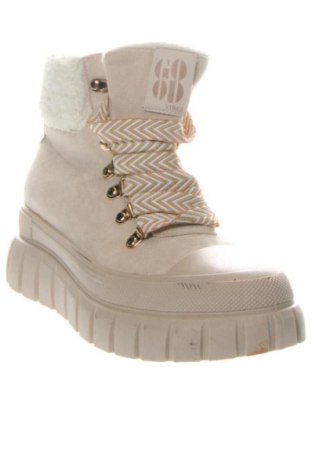 Damen Stiefeletten Good vibes, Größe 39, Farbe Beige, Preis 75,99 €