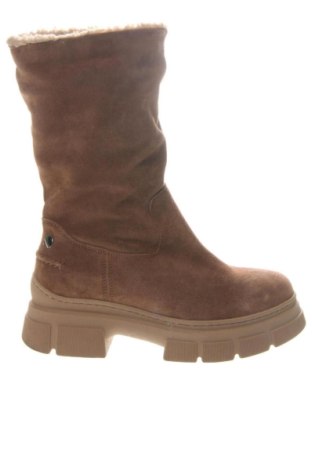 Damskie kozaki Tommy Hilfiger, Rozmiar 37, Kolor Brązowy, Cena 696,60 zł