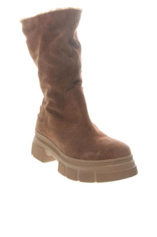 Damskie kozaki Tommy Hilfiger, Rozmiar 37, Kolor Brązowy, Cena 696,60 zł