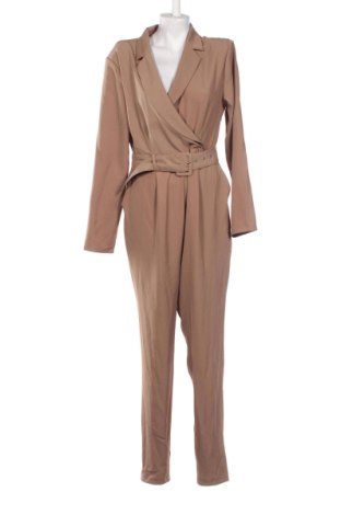 Дамски дълъг гащеризон Amisu, Размер L, Цвят Кафяв, Цена 11,24 €