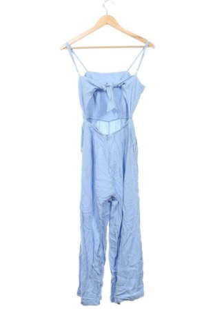 Langer Damen-Overall Bershka, Größe XS, Farbe Blau, Preis € 32,99