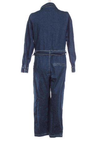 Salopetă lungă de damă Bershka, Mărime L, Culoare Albastru, Preț 151,99 Lei