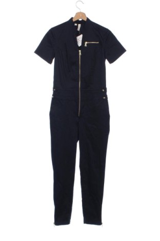 Damski długi kombinezon Body Flirt, Rozmiar XS, Kolor Niebieski, Cena 91,09 zł