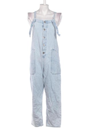 Salopetă lungă de damă Mango, Mărime M, Culoare Albastru, Preț 129,99 Lei