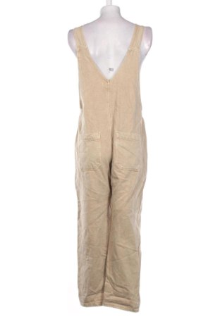 Salopetă lungă de damă Pull&Bear, Mărime XL, Culoare Bej, Preț 73,99 Lei