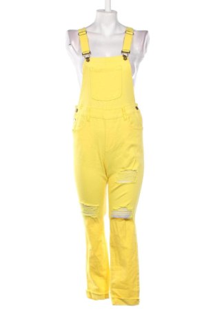 Salopetă lungă de damă SHEIN, Mărime M, Culoare Galben, Preț 51,99 Lei