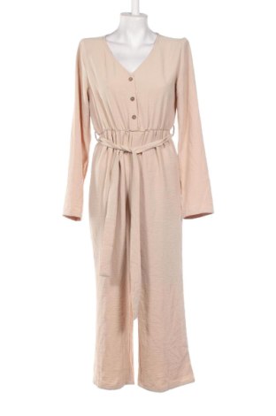 Salopetă lungă de damă SHEIN, Mărime M, Culoare Bej, Preț 151,99 Lei